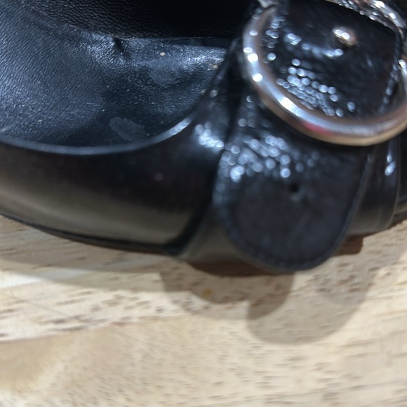 Gucci Peep-toe Black Heels Size 37 1/2 or 7.5 US - Picture 6 of 7